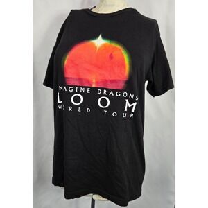 Imagine Dragons Loom World Tour‎ 2024 Concert Band T Shirt Mens M Alt-Rock
